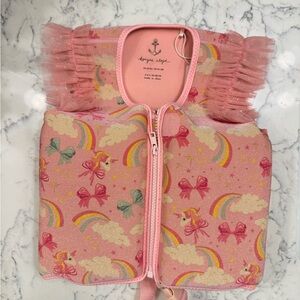 Konges slojd Kids Swim Vest - Pink Rainbow